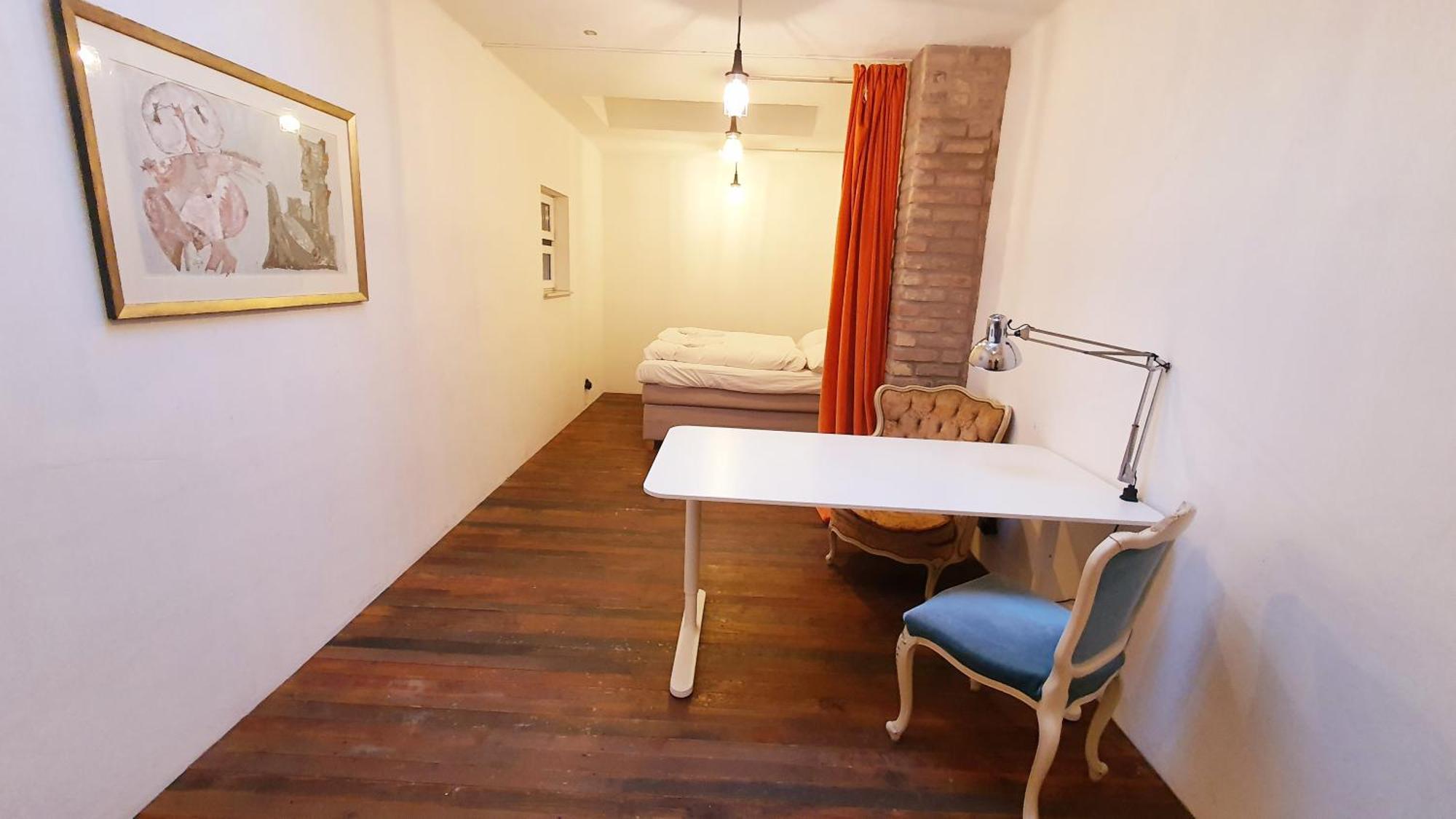 Helles Zimmer Im Loft City Airport City Airport Mannheim Exterior foto